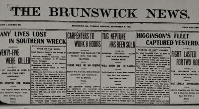 Brunswick news - The Brunswick News, based in Brunswick, Georgia, United States, is a daily newspaper in southeast Georgia. It was founded by the brothers C.H. Leavy and L.J. Leavy and began publication in 1902. The paper remains under the family ownership and is published Monday through Saturday.
